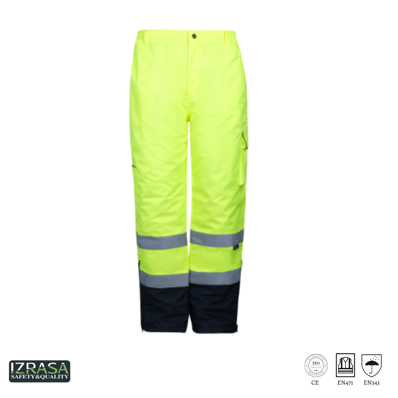 IZRASA NT-187 Yüksek Görünürlüklü Sarı Pantolon