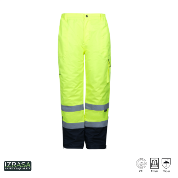 IZRASA NT-187 Yüksek Görünürlüklü Sarı Pantolon