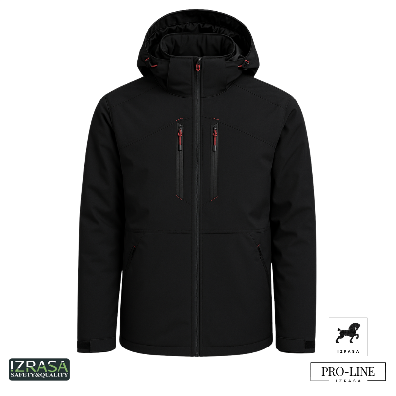 IZRASA™ NT120 – ProLine Tasarım Outdoor Çok Cepli Teknik Siyah Mont