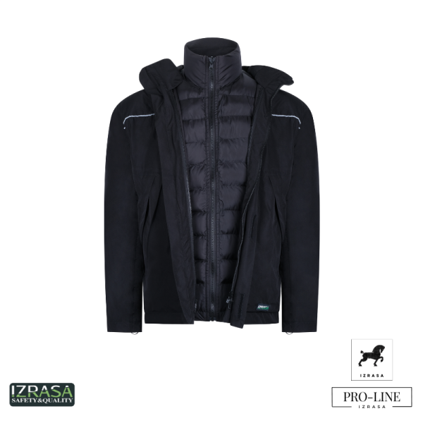 IZRASA™ NT54 – Proline Üç Farklı Model Reflektör Tasarımlı Siyah Parka