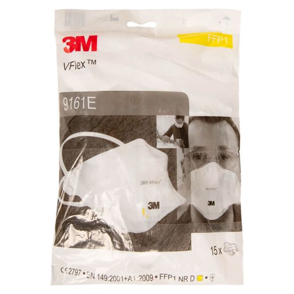 3M Ventilli 9161E FFP1 Maske (15'li Paket)