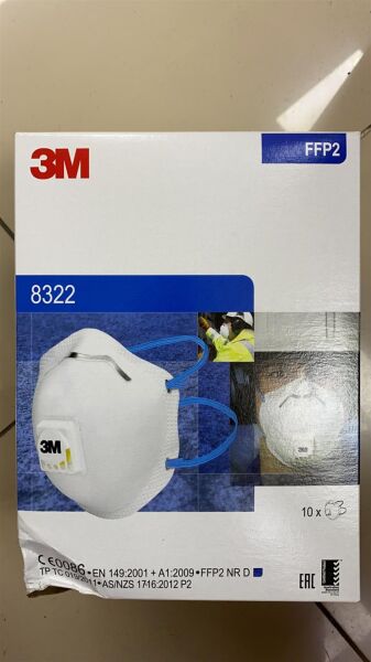 3M 8322 FFP2 Maske 10'lu (N95 MASKE)
