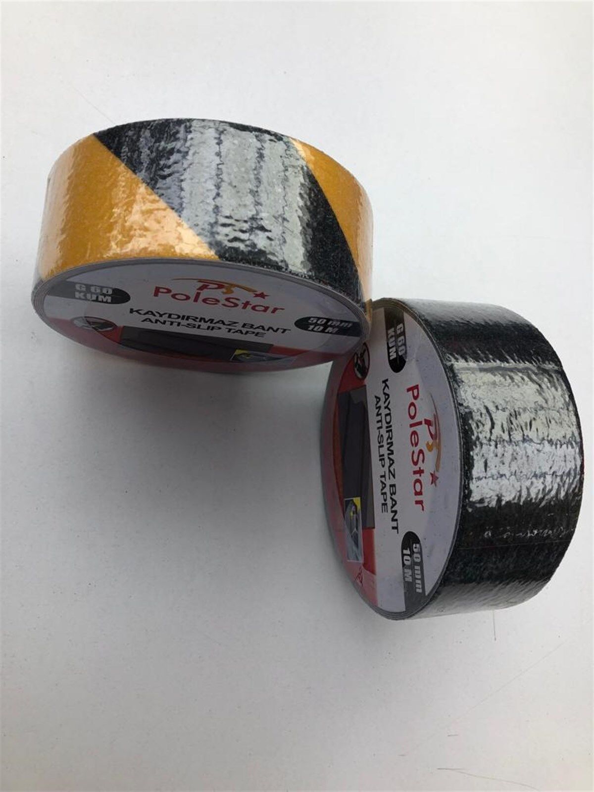 SARI SİYAH MERDİVEN VE ZEMİN KAYDIRMAZ KAYMAZ BANT 50MM X 10 MT