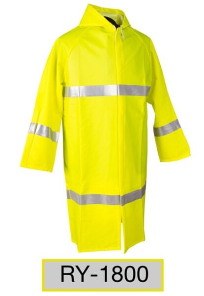 PVC PARDESÜ YAĞMURLUK REFLEKTİF (FOSFOR) BASKILI