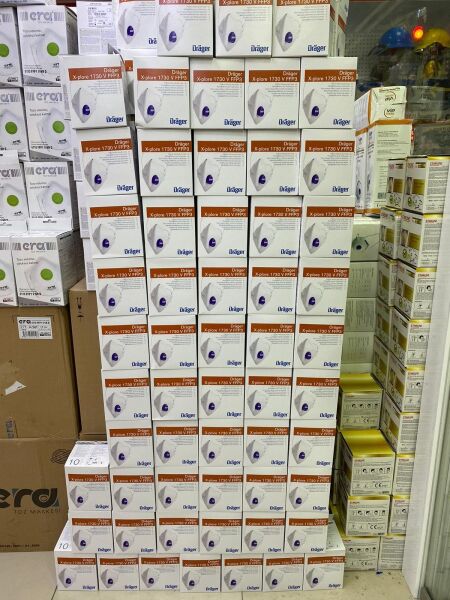 Drager 1730 FFP3 (Ventilli) Toz Maskesi 10'lu Paket (N95 MASKE)