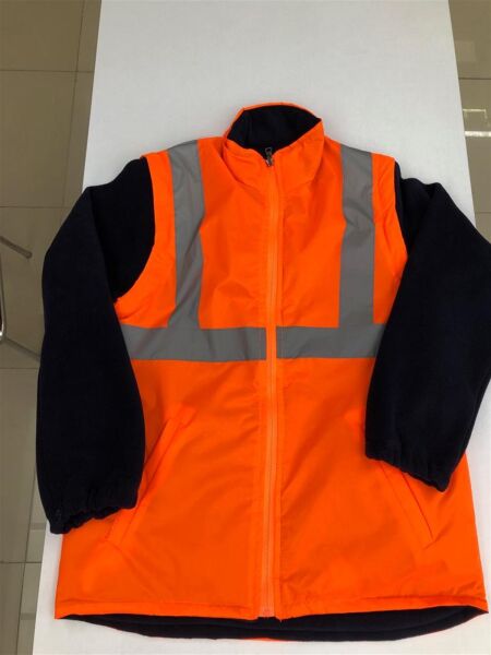5+1 PARKA İÇİ POLAR KOLLARI ÇIKMALI TURUNCU