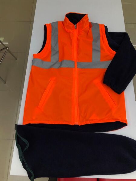 5+1 PARKA İÇİ POLAR KOLLARI ÇIKMALI TURUNCU