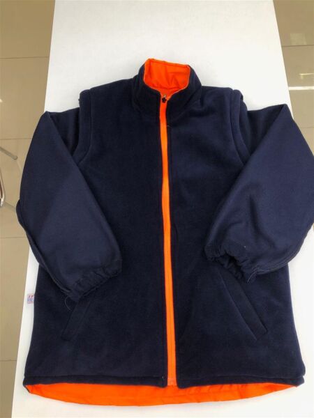 5+1 PARKA İÇİ POLAR KOLLARI ÇIKMALI TURUNCU