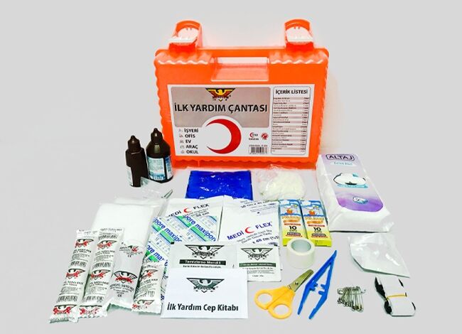 Yönetmeliğe Uygun İlk Yardım Seti Çantası