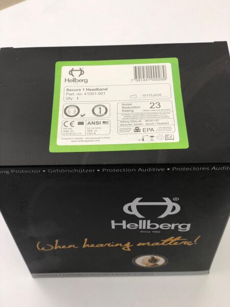 Hellberg Secure1H Baş Bantlı Kulaklık SNR:26