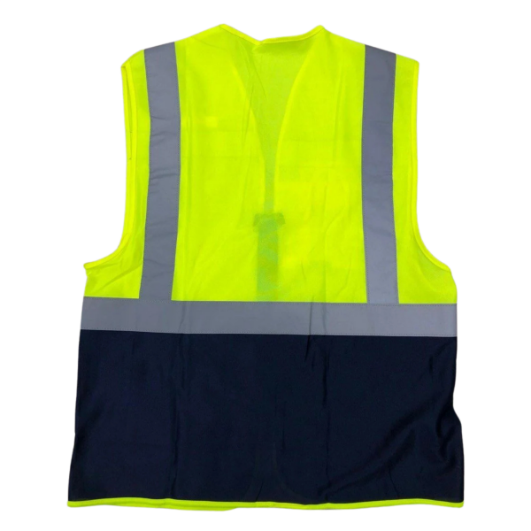 Uniwest UW-216 Cepli Mühendis Yönetici Yeleği Sarı Lacivert