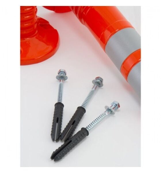 Şerit Ayırıcı Delinatör Vida Dübel Dahil Takım 75 CM