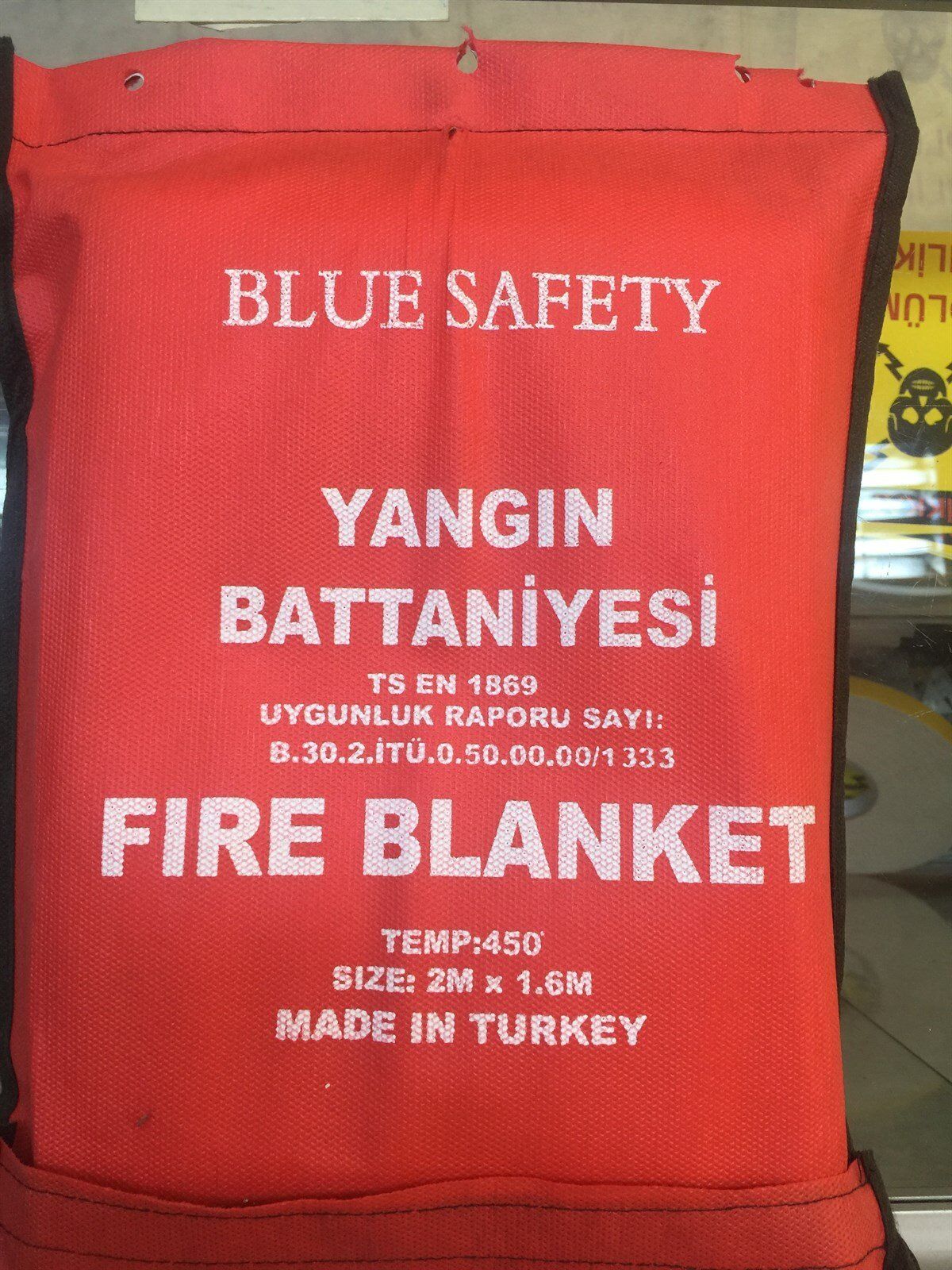 BELGELİ YANGIN BATTANİYESİ