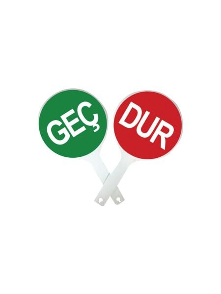 PLASTİK DUR-GEÇ LEVHASI FOSFORLU