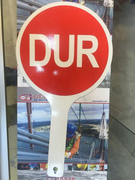 METAL DUR-GEÇ LEVHASI FOSFORLU