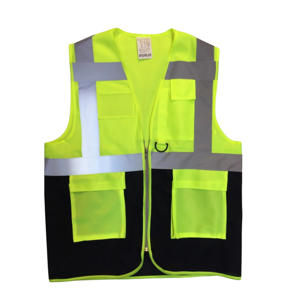 SARI LACİVERT MÜHENDİS YELEĞİ