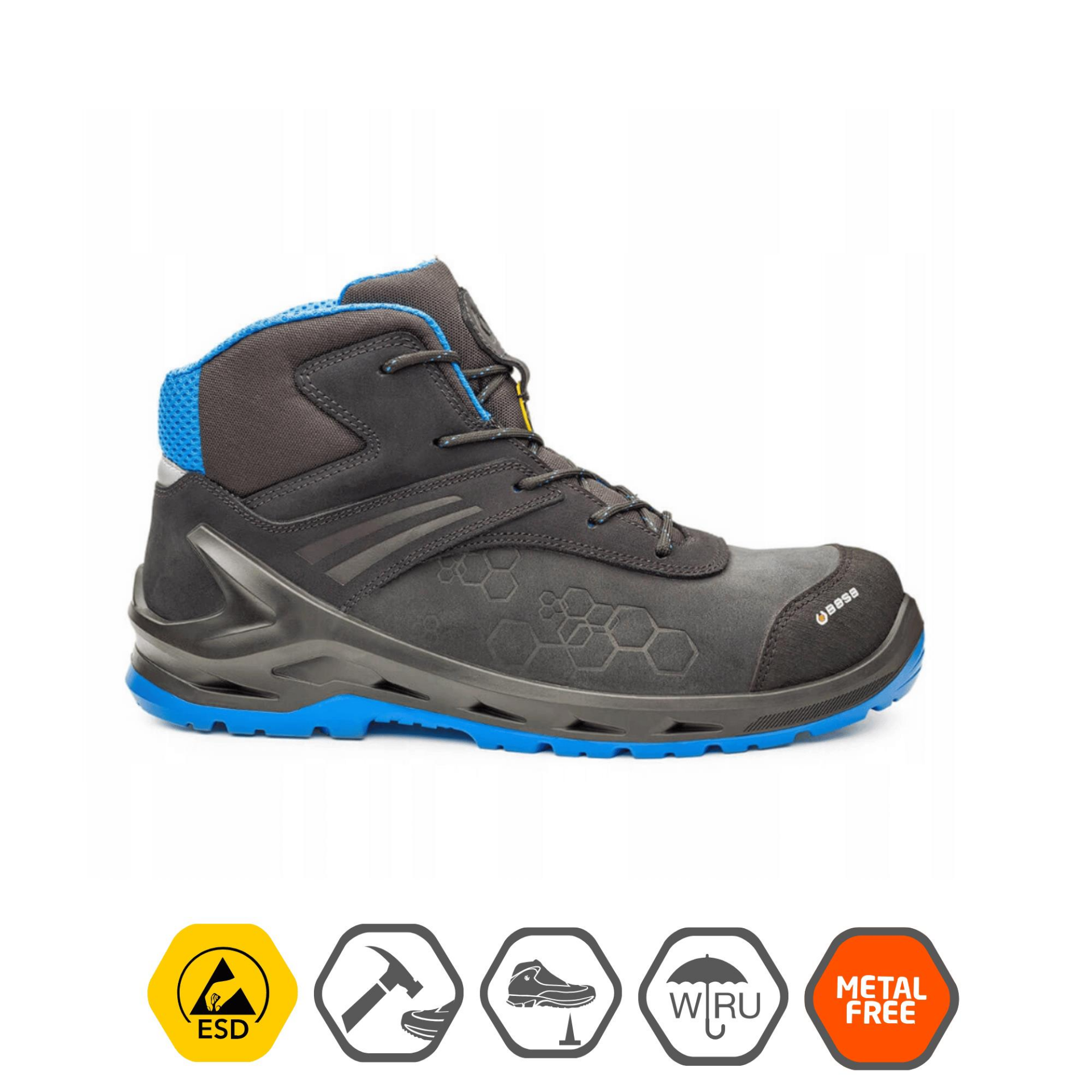 Base B1211 I-Robox Top S3 CI ESD SRC Kompozit Burun Elektrikçi İş Botu