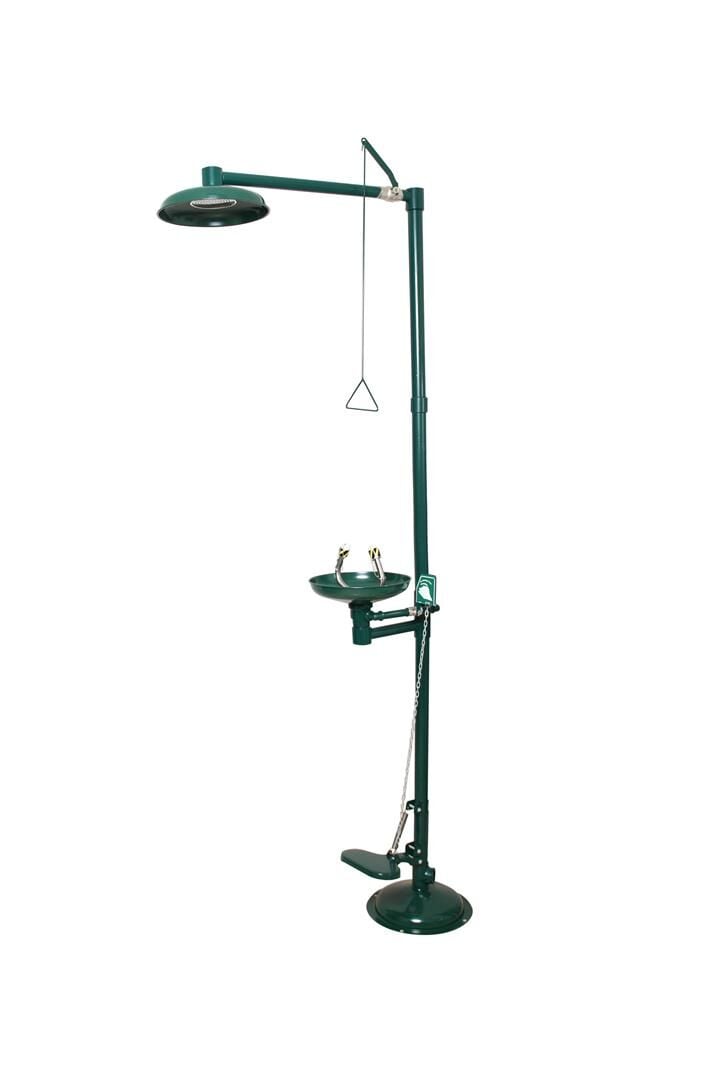 Göz Boy Duşu Zemine Monte El Ve Ayak Kumandalı Galvaniz Boyalı 1A