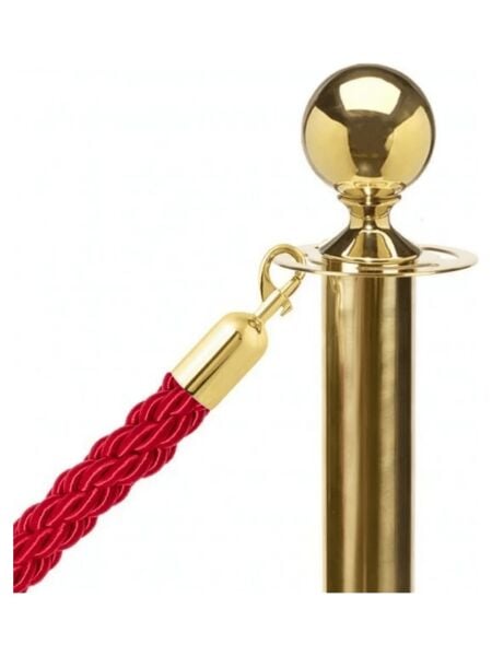 Protokol Pirinç Bariyer - Gold ( Takım)