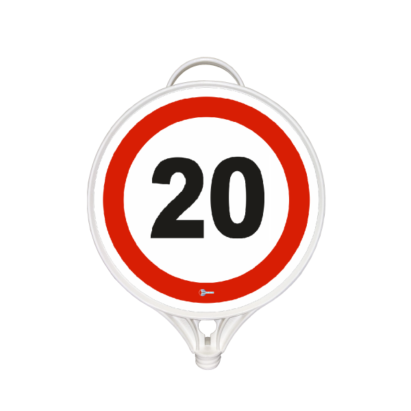 Azami Hız 20 km Tabelası ( Tek Taraflı)