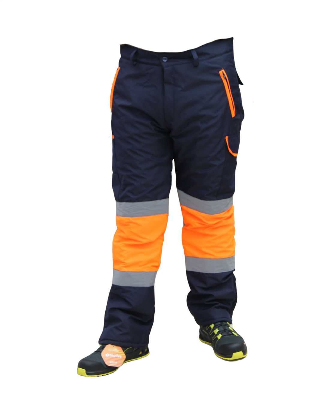 Oxford Pantolon Lacivert- Turuncu