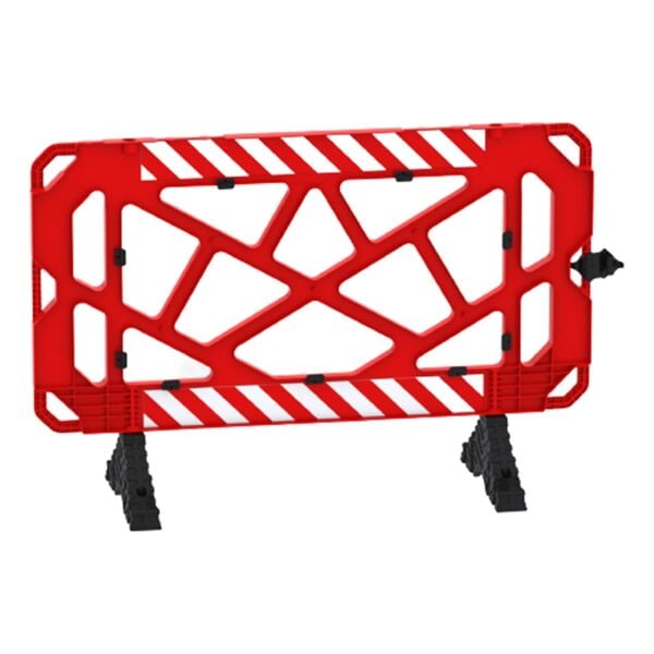 Panel Bariyer 100 × 150 × 50 cm – Kırmızı Beyaz