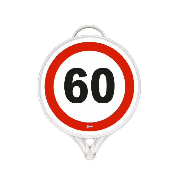 Azami Hız 60 km Tabelası ( Tek Taraflı)