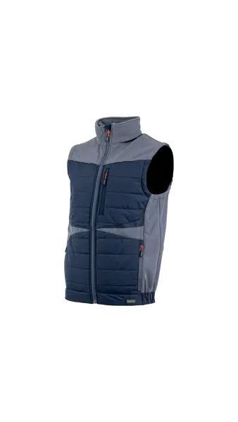 Sara Workwear Comfort Plus Hibrit İş Yeleği Mavi Antrasit