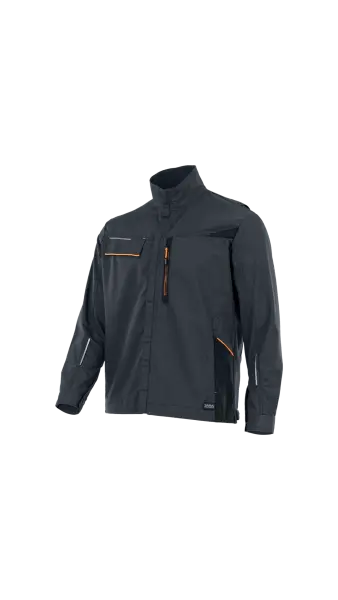 Sara Workwear Posejdon New İş Ceketi Grafit Turuncu