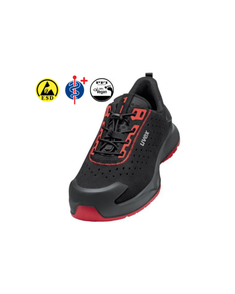 Uvex 6802 1 X-Craft S1 PL FO SC SR Delikli Yazlık İş Ayakkabı