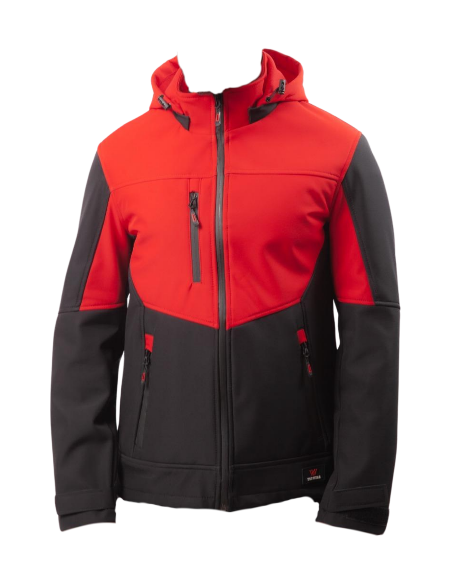 Softshell Mont Kırmızı- Siyah