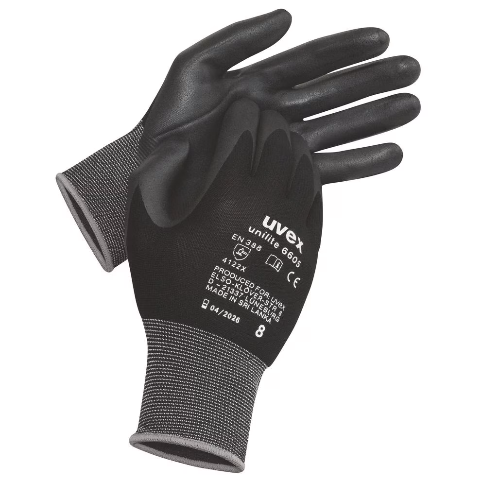 Uvex unilite 6605 koruyucu eldiven