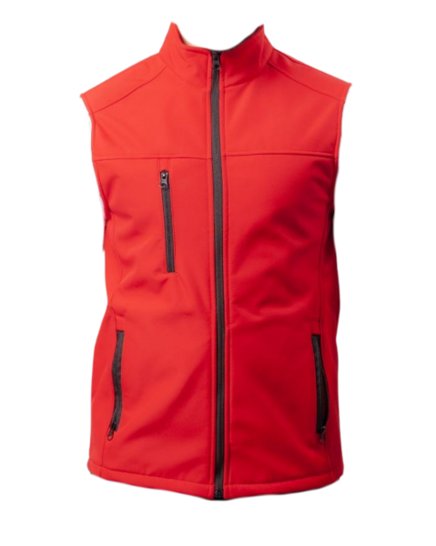 Softshell Yelek Kırmızı