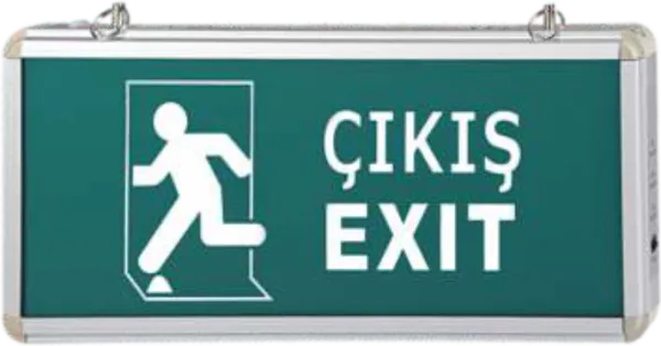 Ledli Acil Çıkış Kapı Üstü
