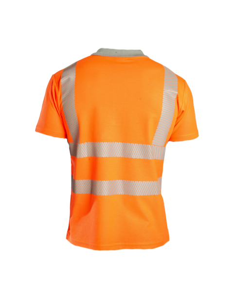 Hi-Vis Polo T-Shirt Neon Turuncu