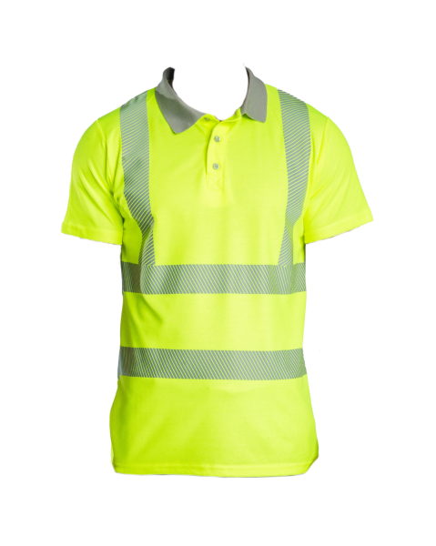Hi-Vis Polo T-Shirt Neon Sarı
