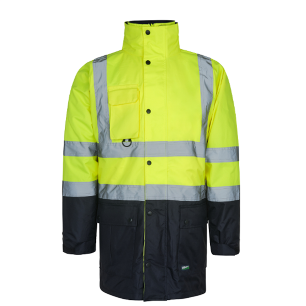 IZRASA™ NT44 300 D Oxford 5+1 Reflektörlü Sarı Lacivert Parka 5 Farklı Kullanım Modeli