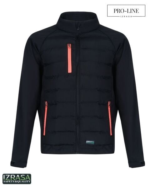 IZRASA™ SM22 – Proline Softshell Turuncu Fermuarlı Mont